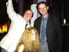 EC, Jackie, and David Rosenboom in Glasgow, 2002